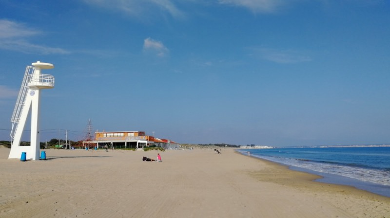 Spanien mit dem Wohnmobil La Marina Strand